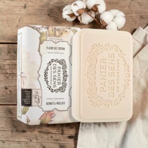 Savon solide parfumé extra-doux - Fleur de Coton