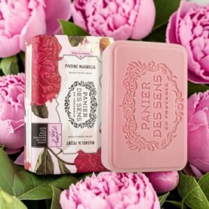 Savon solide parfumé extra-doux - Pivoine Magnolia
