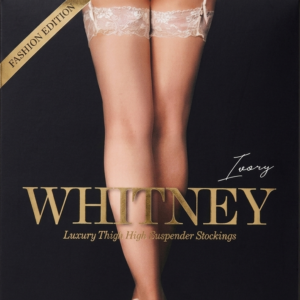 Bas porte-jarretelles WHITNEY Ivory